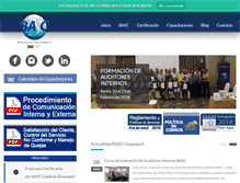 Tablet Screenshot of basc-guayaquil.org